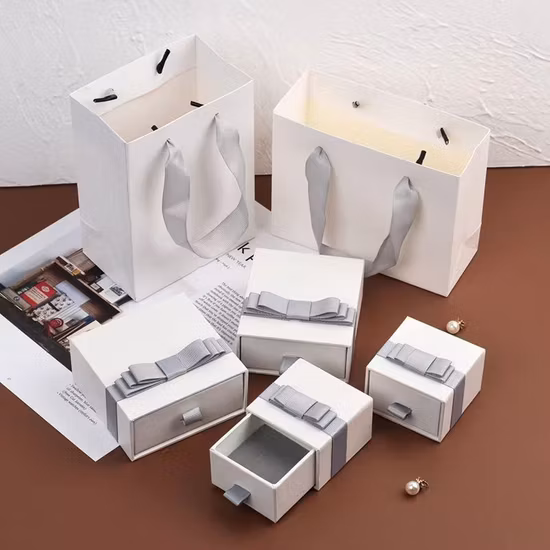 Custom Logo Necklace Ring Bracelet Gift Box Manufacturer